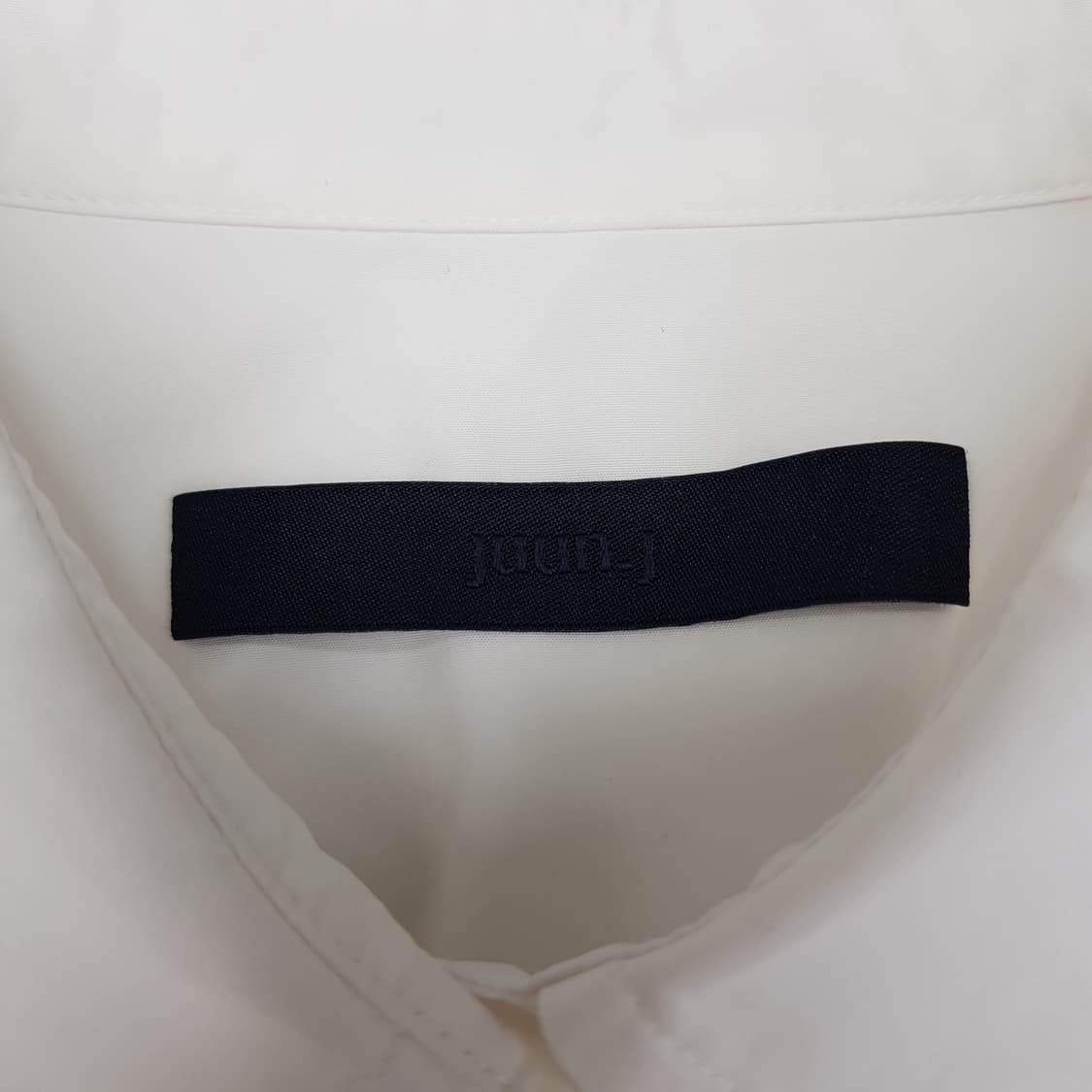 준지 JUUN.J  2021 클래식 로고 자수 코튼 셔츠 36사이즈 상품이미지6