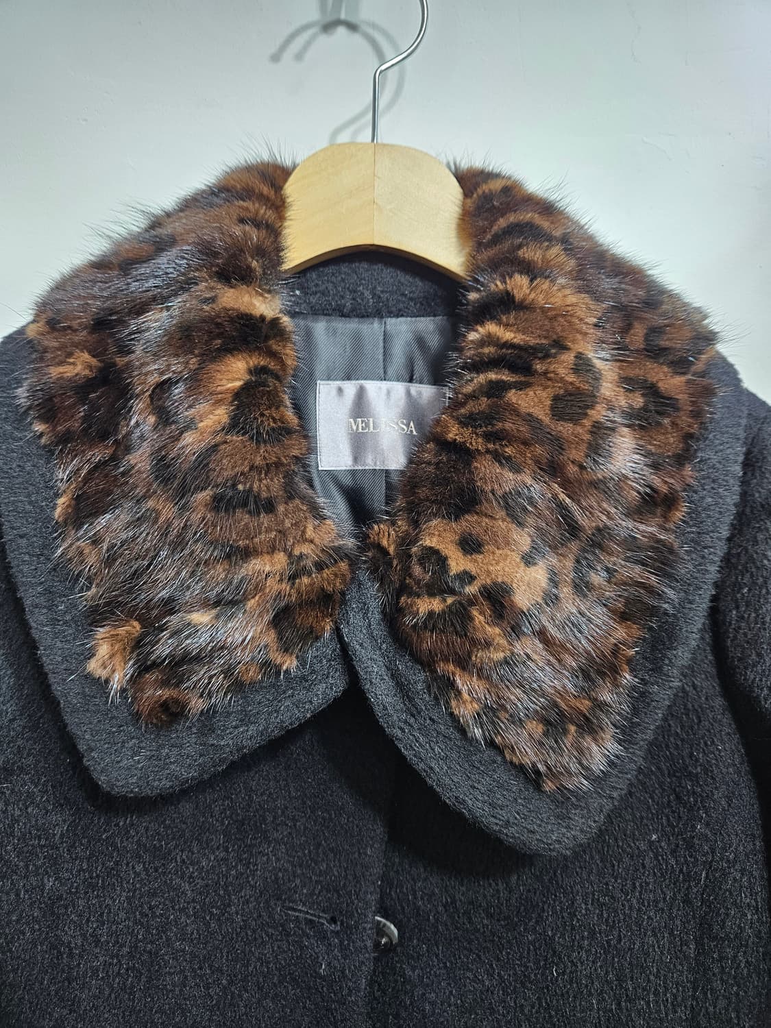 삼성물산 멜리사(MELISSA) 밍크퍼카라 알파카코트 상품이미지2