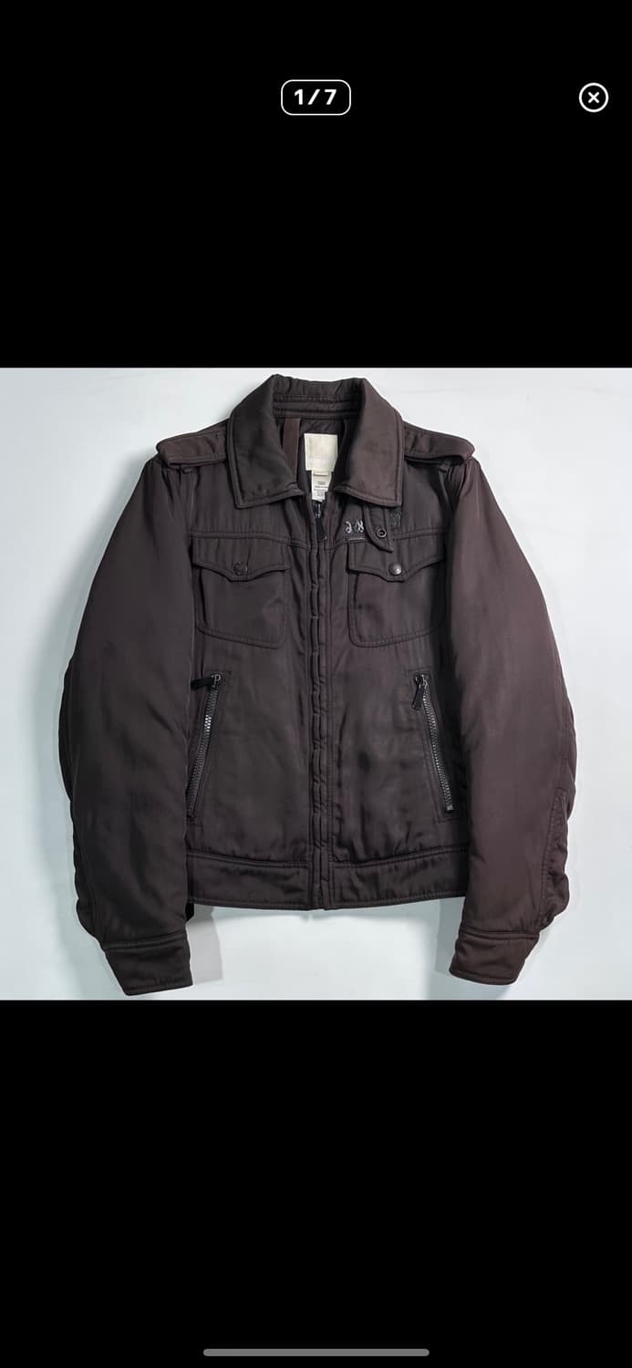 디젤 브라운 봄버 자켓 상품이미지1