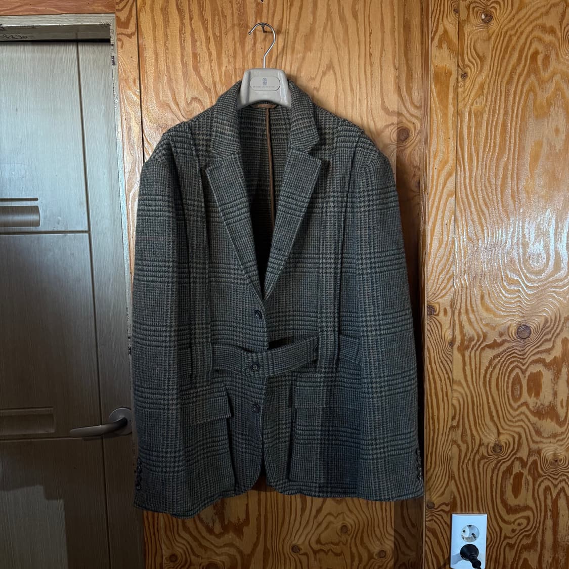 랄프로렌 퍼플라벨 노포크 트위드 벨티드 자켓 상품이미지2