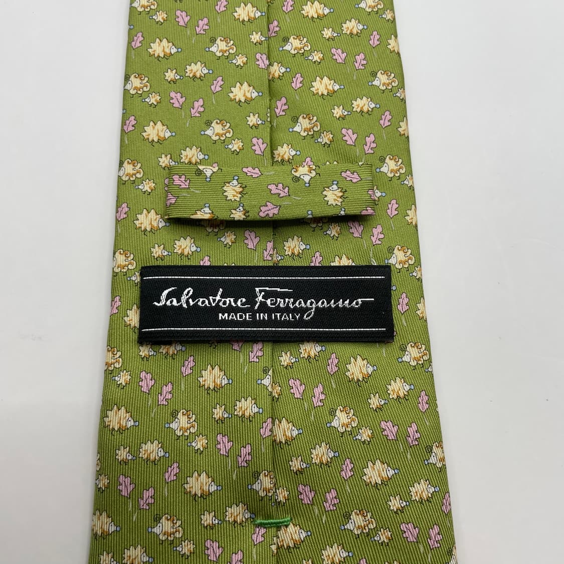 598) (Ferragamo) 살바토레페레가모 패턴 넥타이 상품이미지5