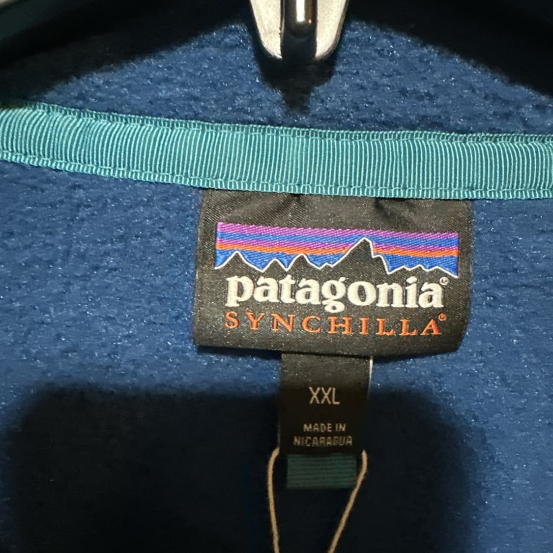 10FW 파타고니아 신칠라 스냅-T 블루/브라운 상품이미지4