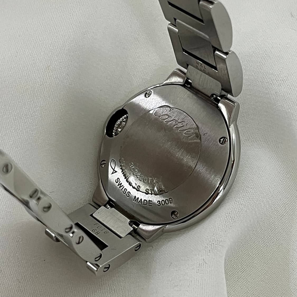 중고 까르띠에 발롱블루 28mm 여성손목시계 상품이미지5