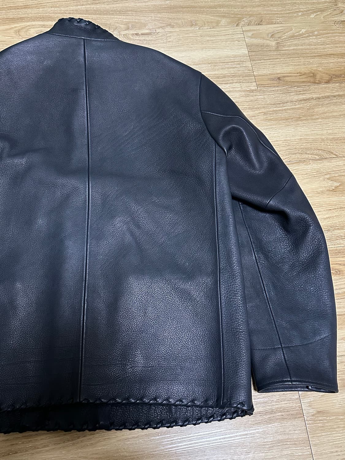 L 새제품 택포320만)25ss NICENESS SIMONON Black 상품이미지9