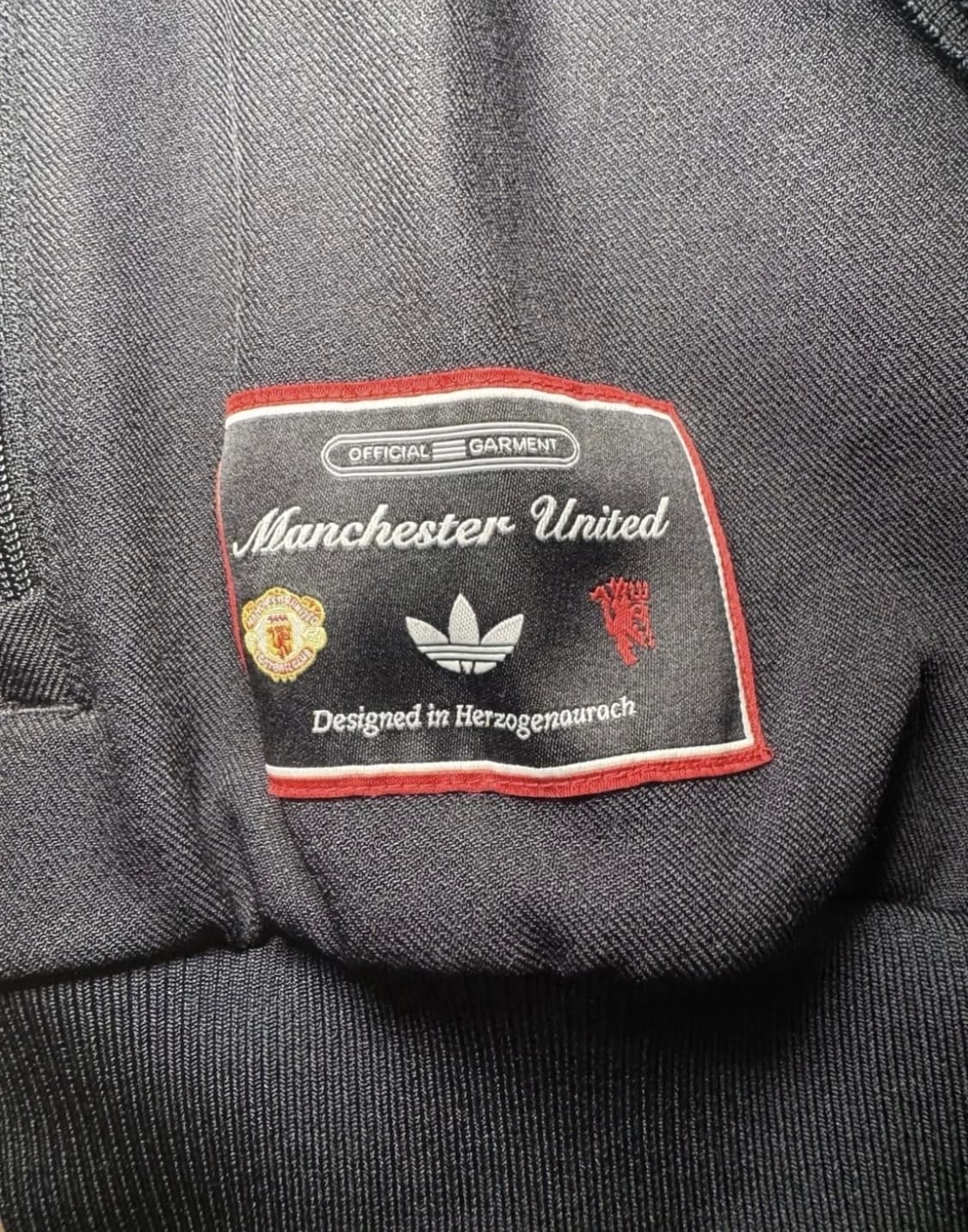 아디다스 맨유 트랙탑 져지 블랙 S 상품이미지7