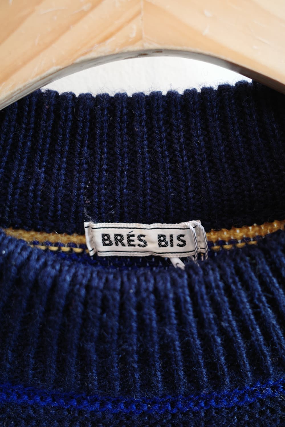 Japan brand 와펜패치 울 니트  상품이미지3