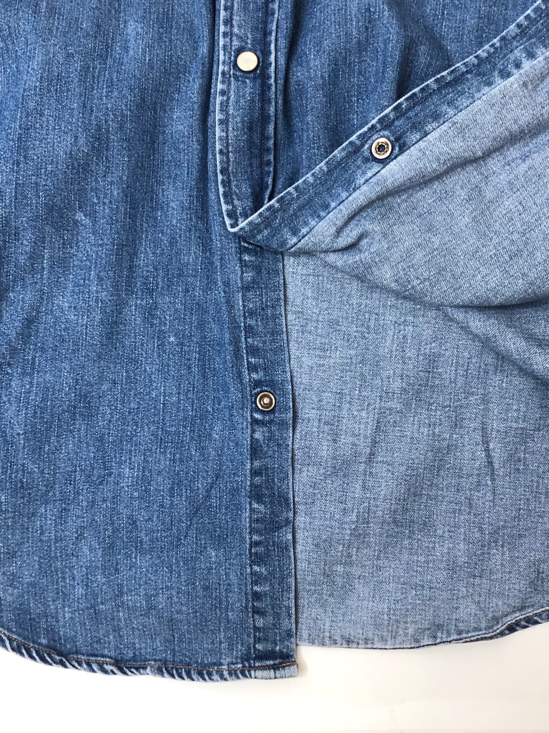 Bluebleu 블루블루 투포켓 데님 셔츠   상품이미지6