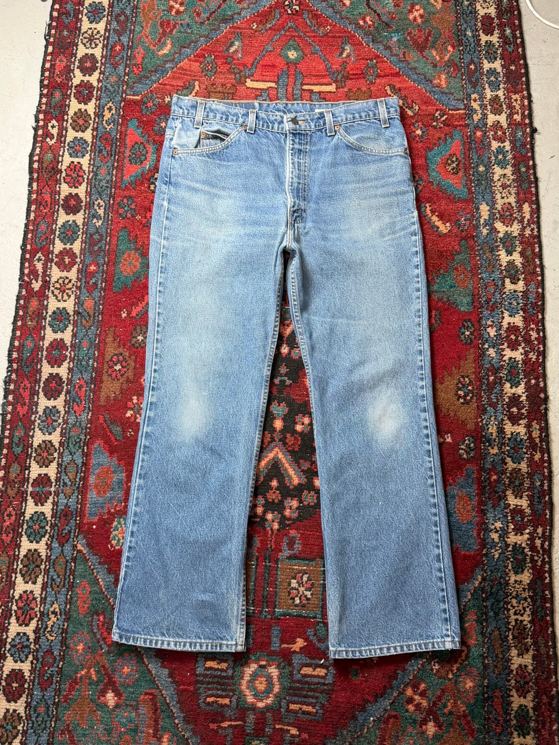 90's USA Made 빈티지 리바이스 517 오렌지탭 부츠컷 상품이미지2