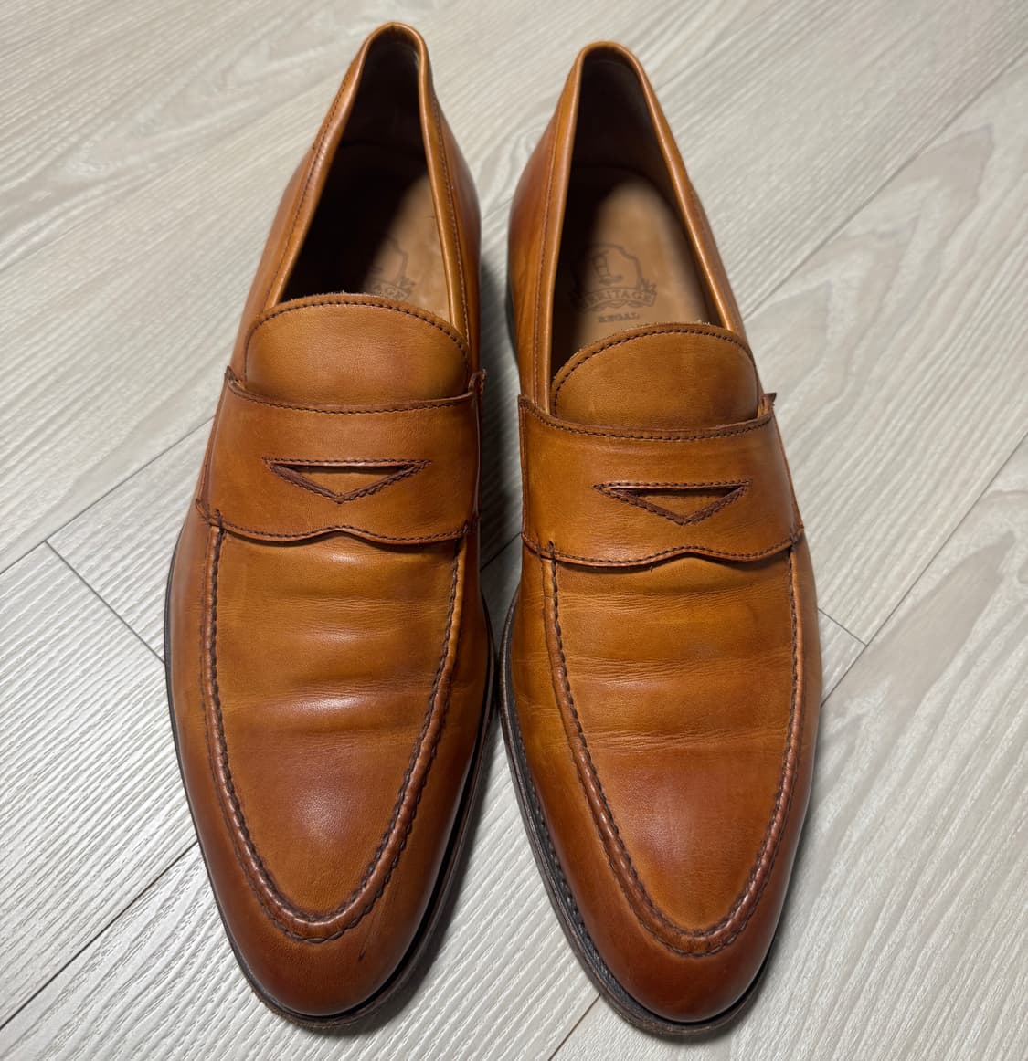 금강제화 / 헤리티지 리갈 5천번대 브라운 로퍼 / 270  상품이미지1