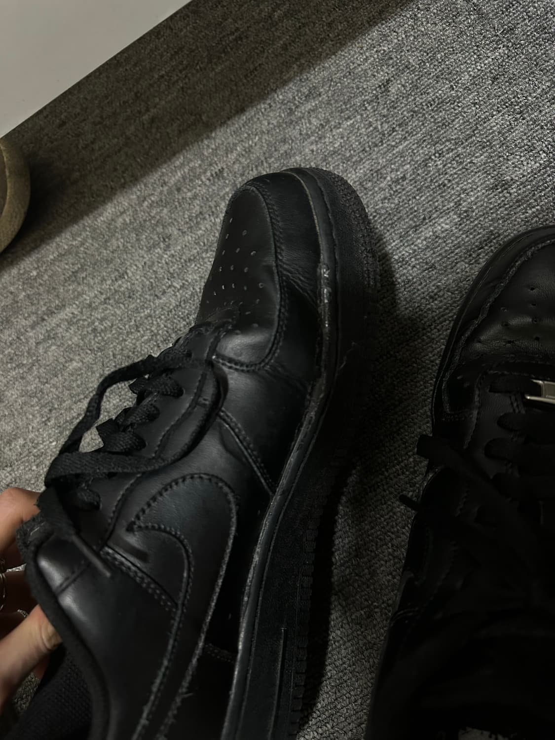 에어포스 트리플블랙 275 상품이미지5