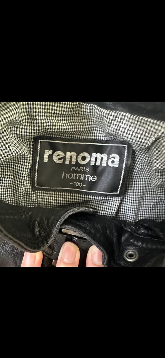 레노마 옴므 가죽 자켓 100 상품이미지2