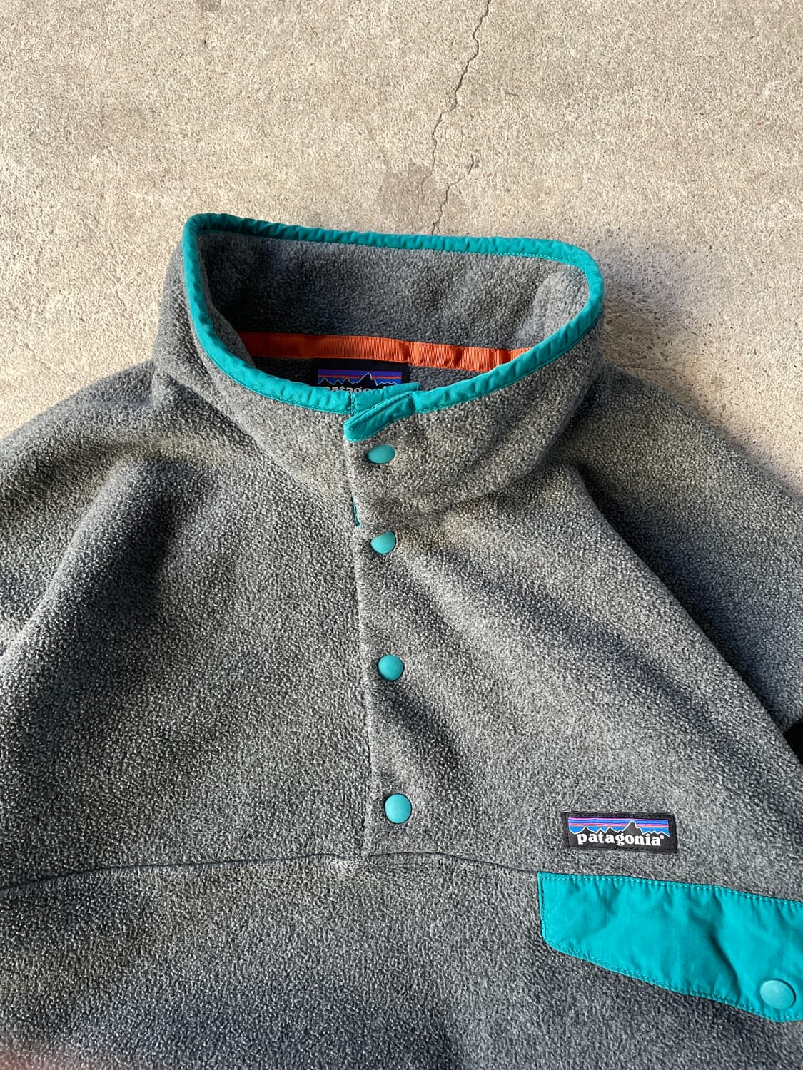 Patagonia Nikel&Teal Green Synchilla  상품이미지7