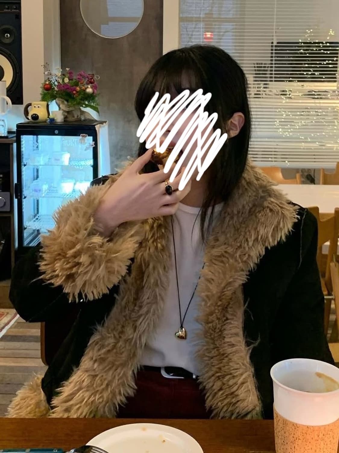 파르티멘토우먼 리버시블 퍼자켓 퍼무스탕 상품이미지2