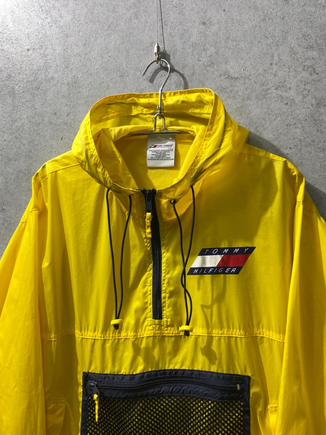 [L] 90s Tommy Hilfiger 타미 힐피거 나일론 아노락 상품이미지2