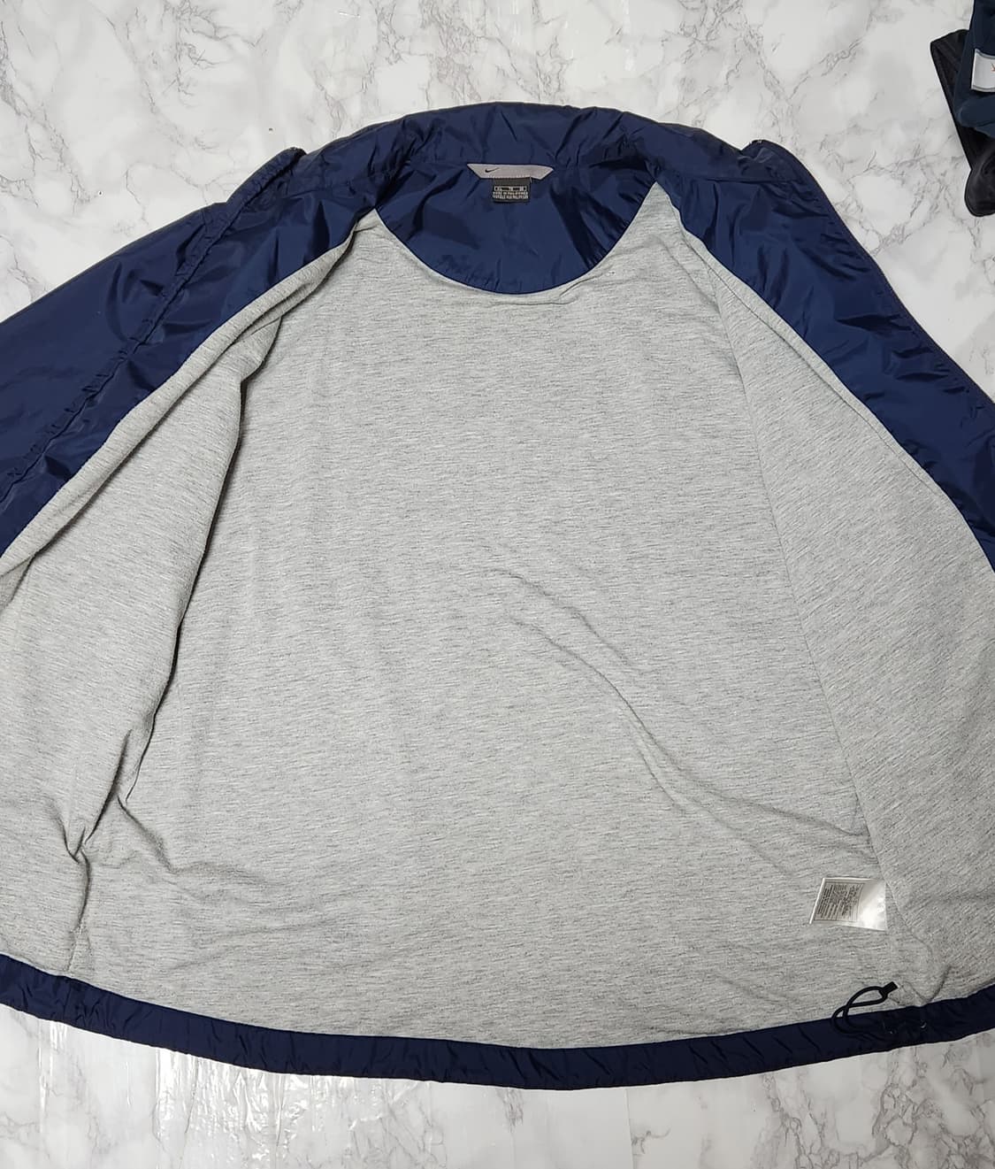 2XL 나이키 네이비 트레이닝 바람막이 오버핏 자켓
 상품이미지5