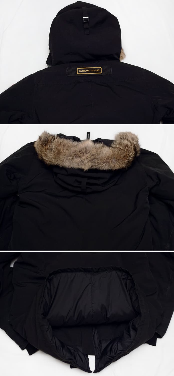 캐나다구스 샤토 헤비다운 패딩 파카 블랙 (M / 100+) 상품이미지5