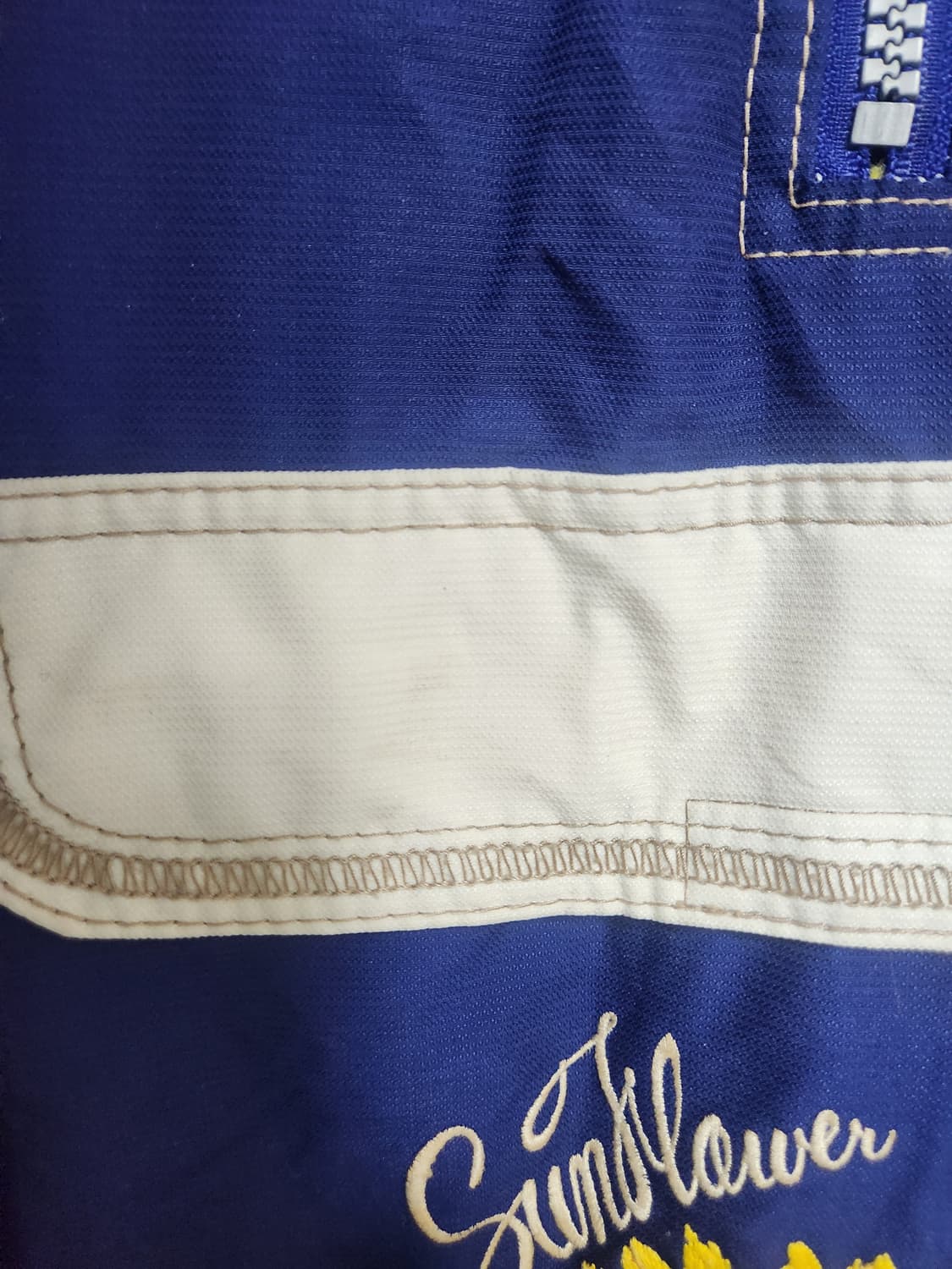 엘레쎄Ellesse 빈티지 썬플라워 리버시블아노락 자켓 M~L - J27 상품이미지10