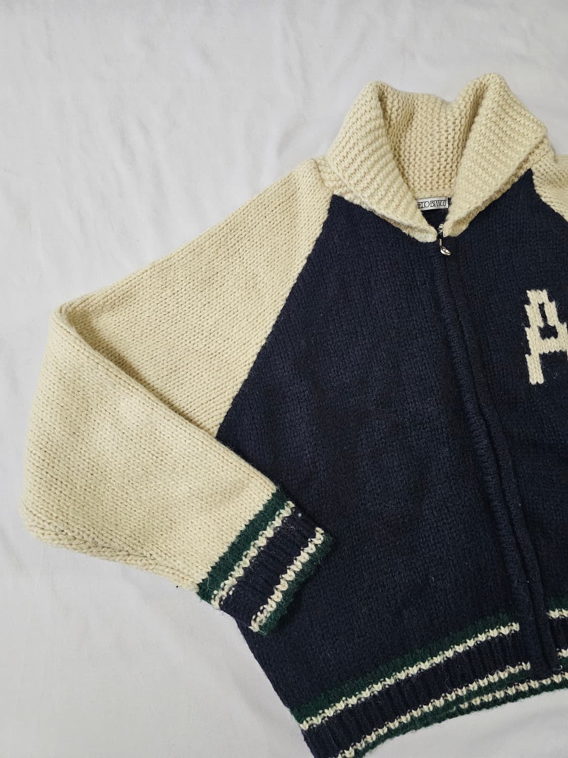 안젤로비안코 Pahos Knit Zip up 니트 가디건 카디건 상품이미지6