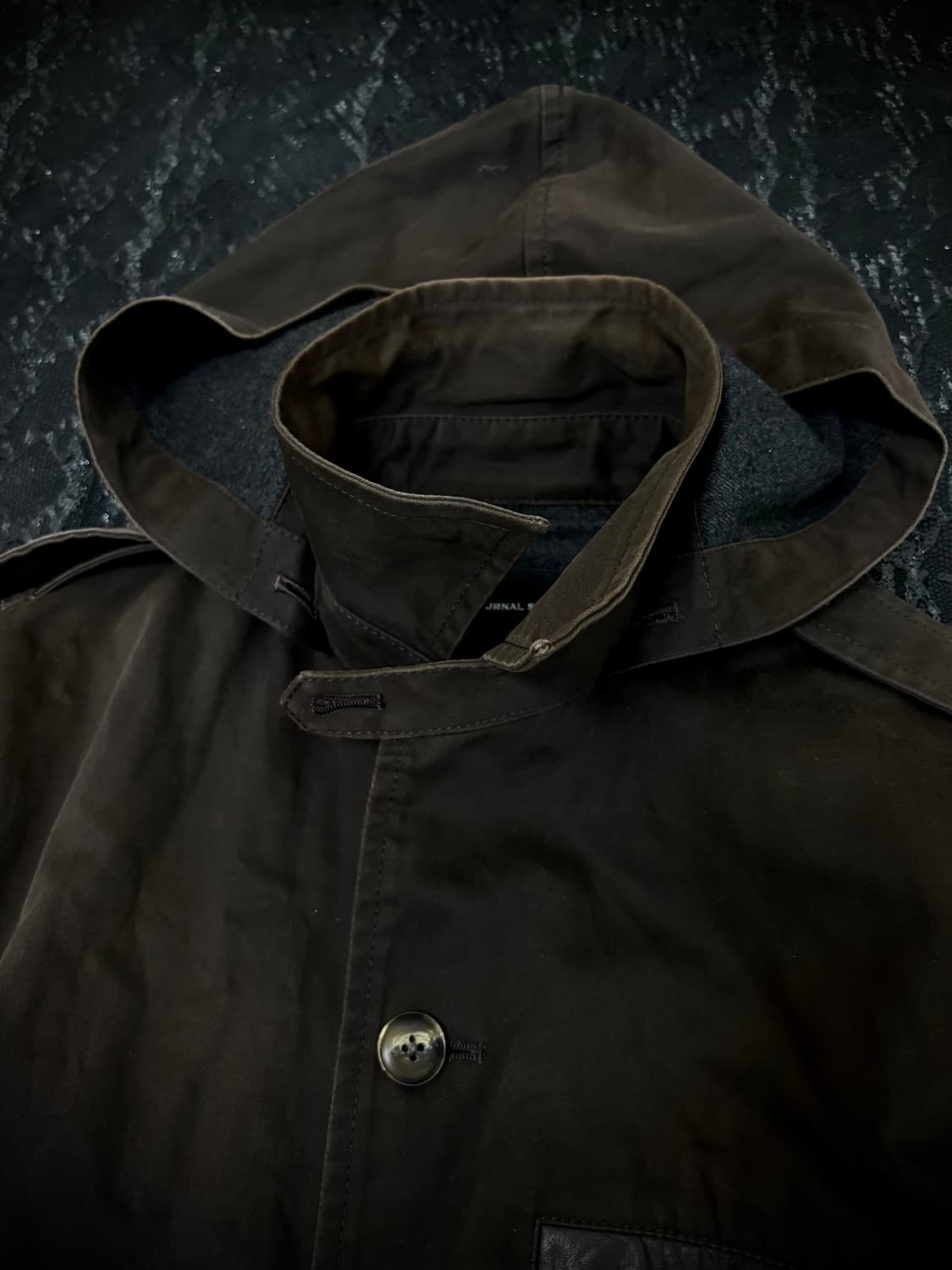 “Journal standard” Y2K Mood Brown Hoodie 상품이미지5