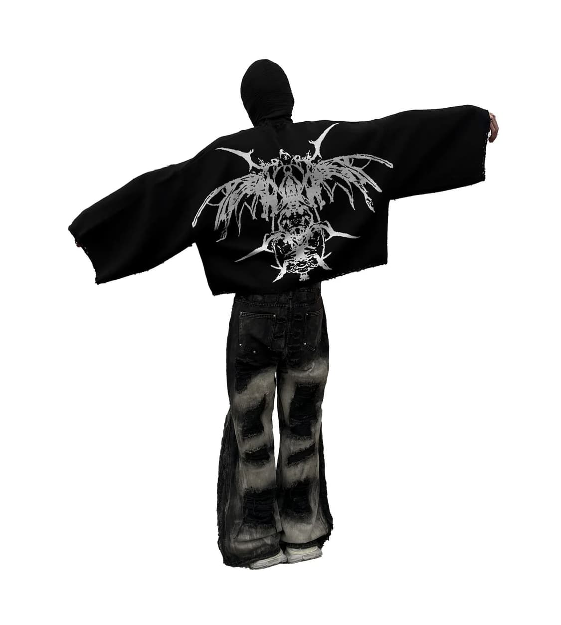 LUST IN NOIR "DESTROYED KNIT V3" 상품이미지2