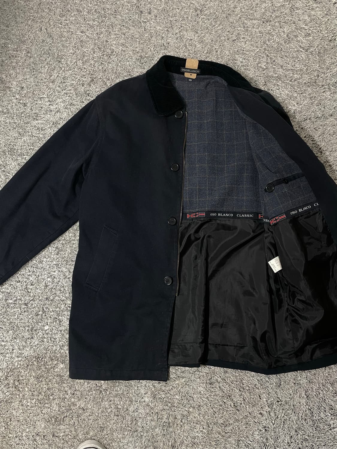 vtg 트윌코튼 미들 코트 상품이미지6