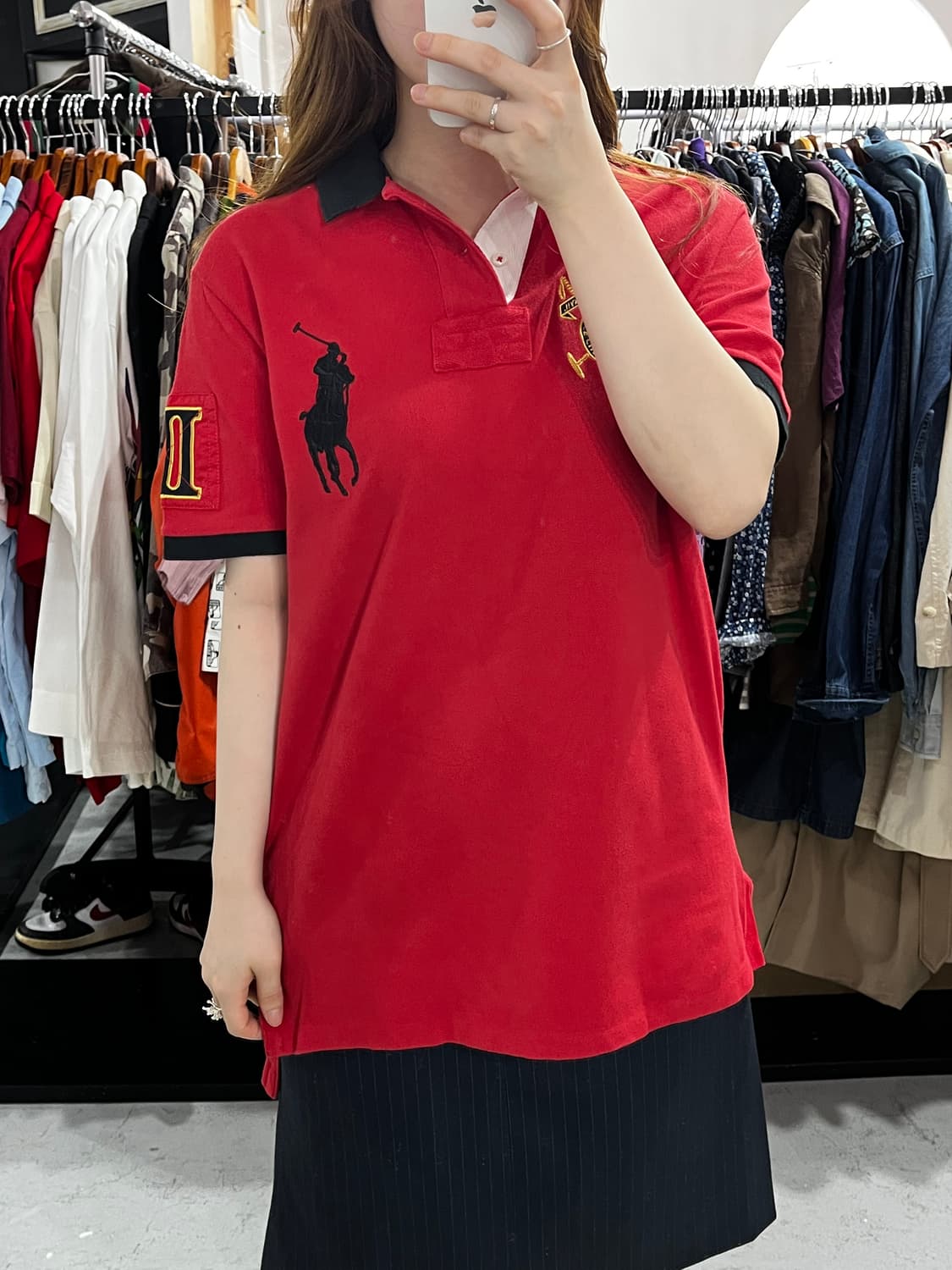 Polo 폴로 랄프로렌 반팔 카라티 피케셔츠 m 상품이미지6