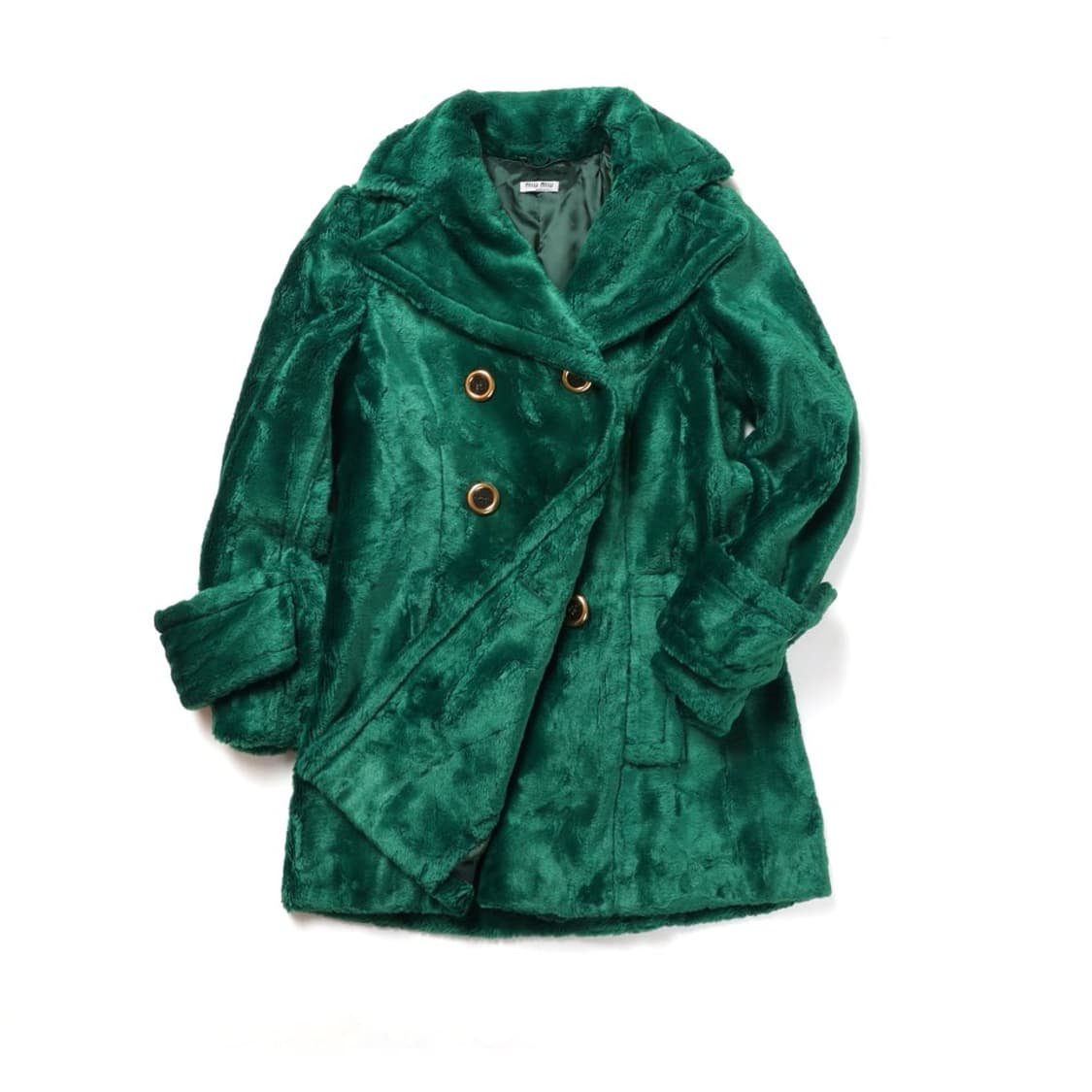 미우미우 MiuMiu Faux Fur Coat 
 상품이미지2