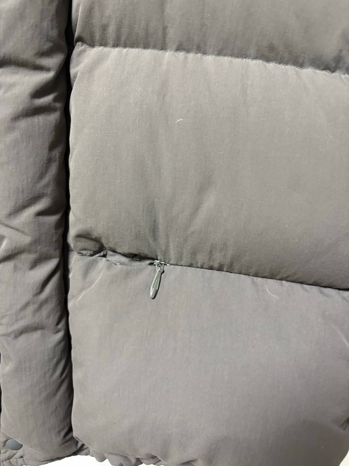 헤리티지플로스 다운파카 패딩 그레이 S 상품이미지4