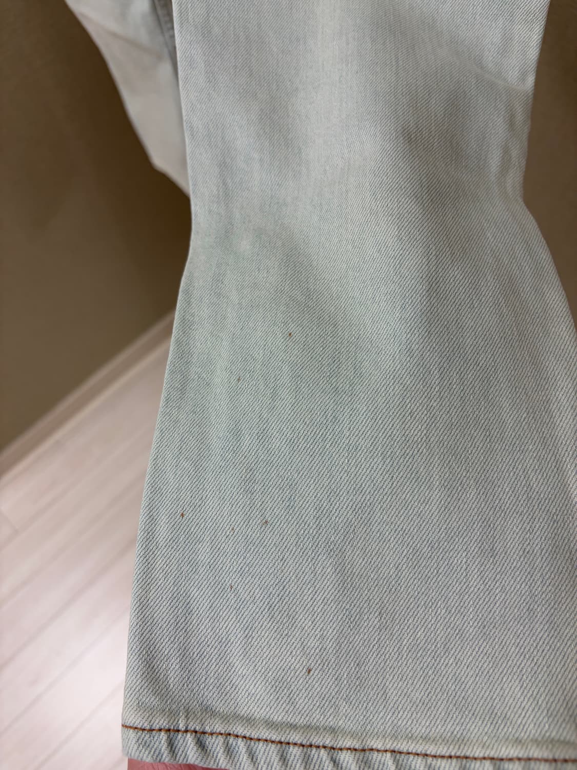 [28] 아크네 스튜디오 블라쿤스트 리버 라이트블루 크롭진 상품이미지5