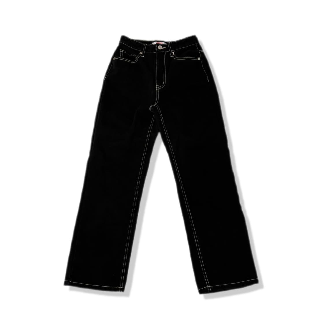 ordinary holiday stitch black jeans 상품이미지1
