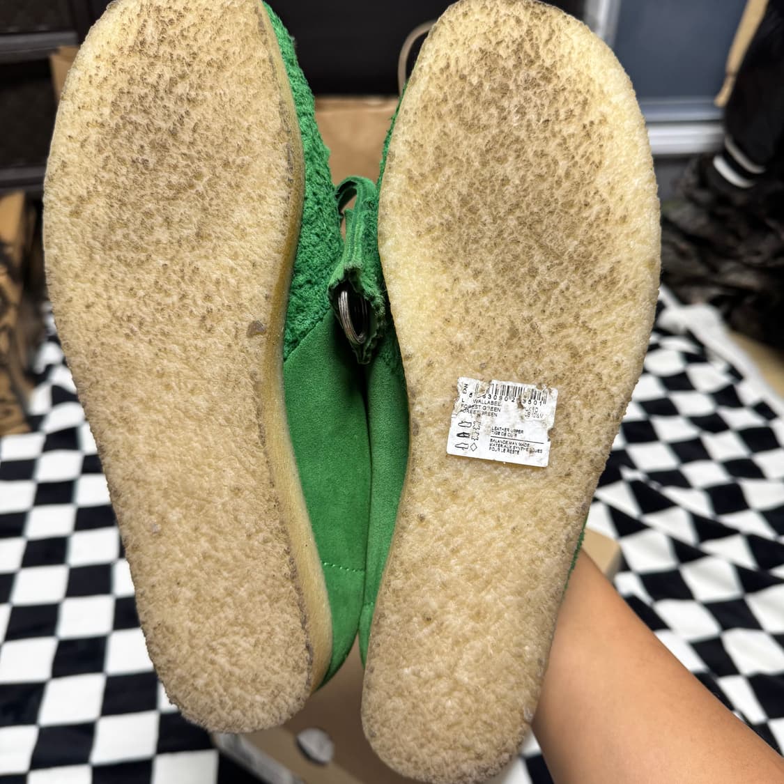 클락스 x 다니엘 카타리 왈라비 포레스트 그린 uk8  상품이미지4