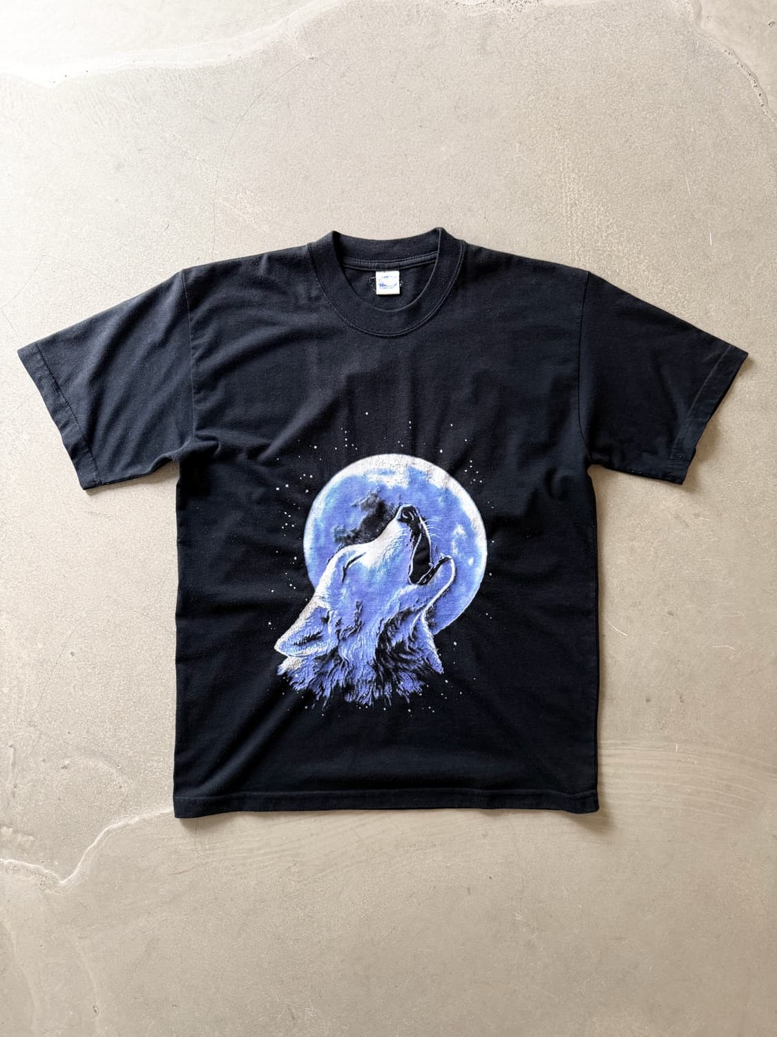 90s Vintage Many Sport Howling Wolf Tee 상품이미지3