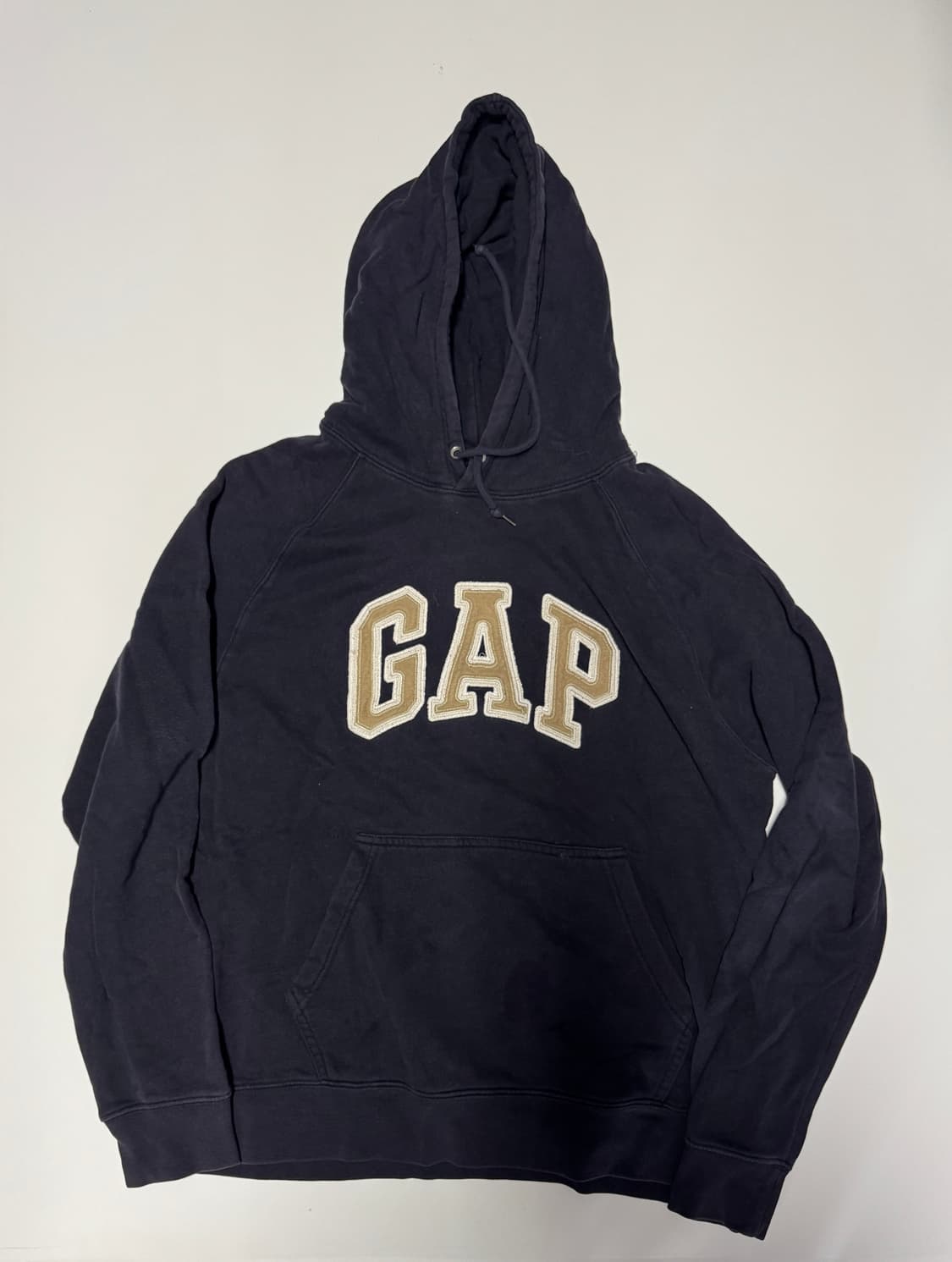 정품 GAP 갭 스펠아웃 빅 로고 후드티 L 상품이미지1