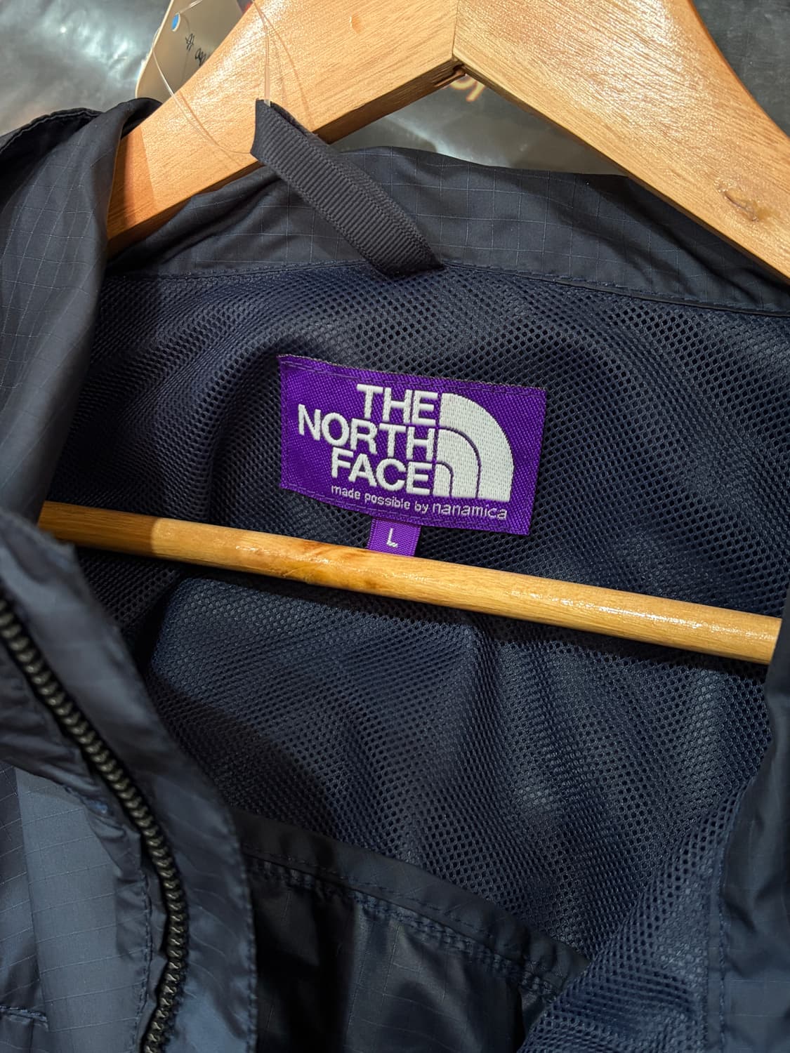 노스페이스 퍼플라벨 마운틴 윈드파카 L 상품이미지4