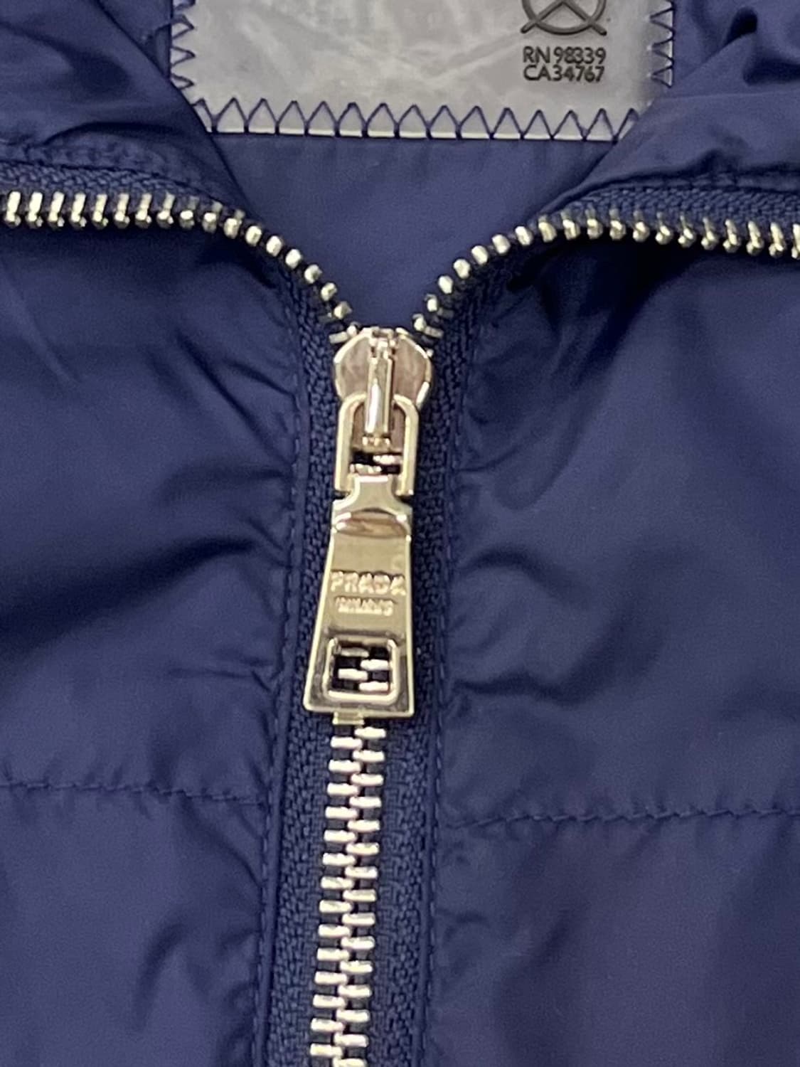Prada 프라다 네이비 나일론 자켓 상품이미지6