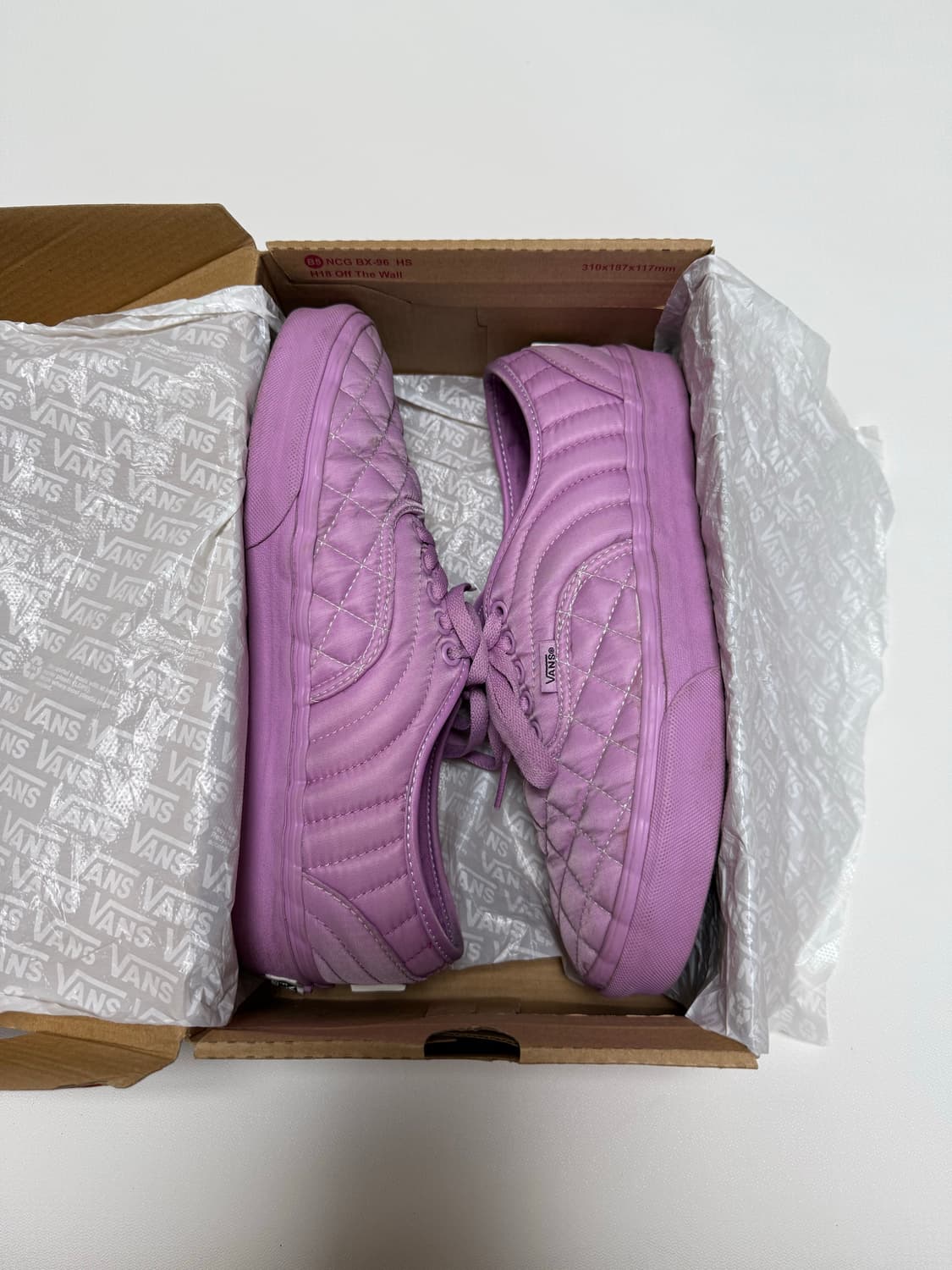 반스x오프닝 세레모니 핑크 퀄팅 스니커즈 270 상품이미지7