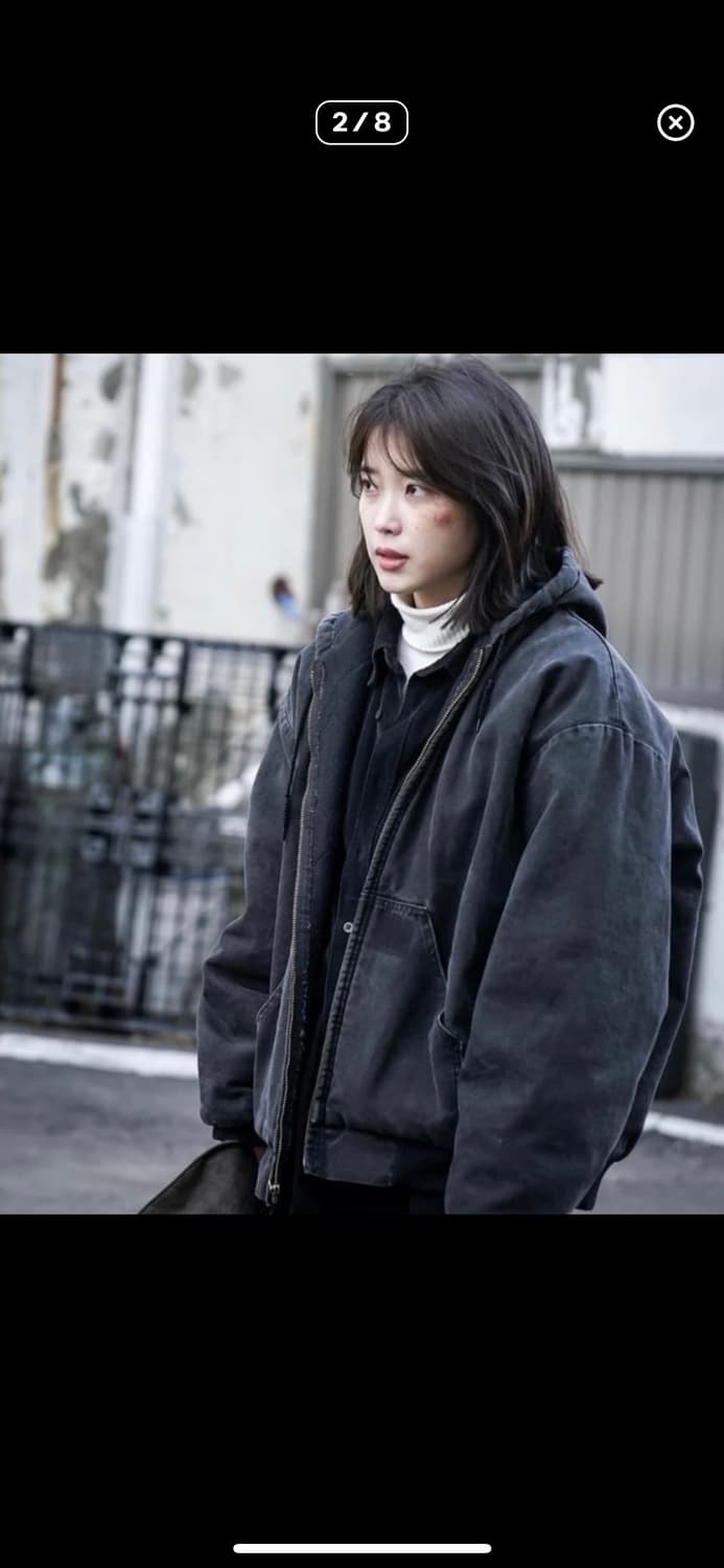 칼하트 덕 액티브 j130 샌드스톤 블랙 L 상품이미지6