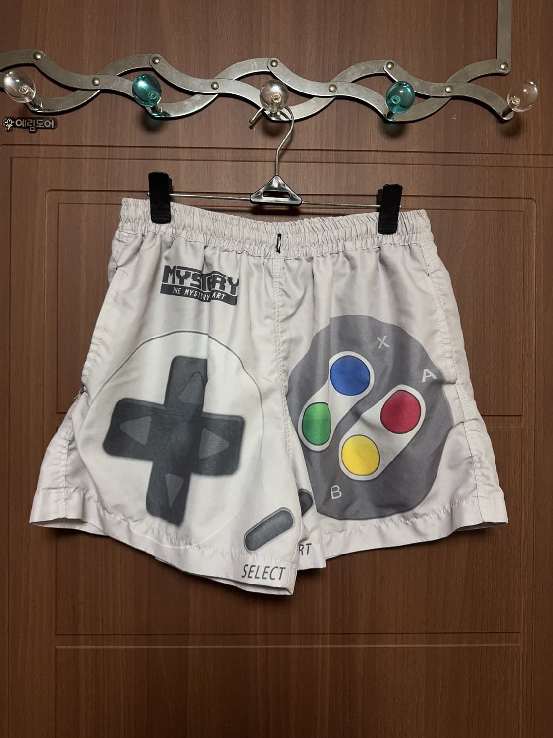 서브컬쳐 일본 빈티지 아노깔 닌텐도 플레이스테이션 컨트롤러 반바지 팬츠 상품이미지2