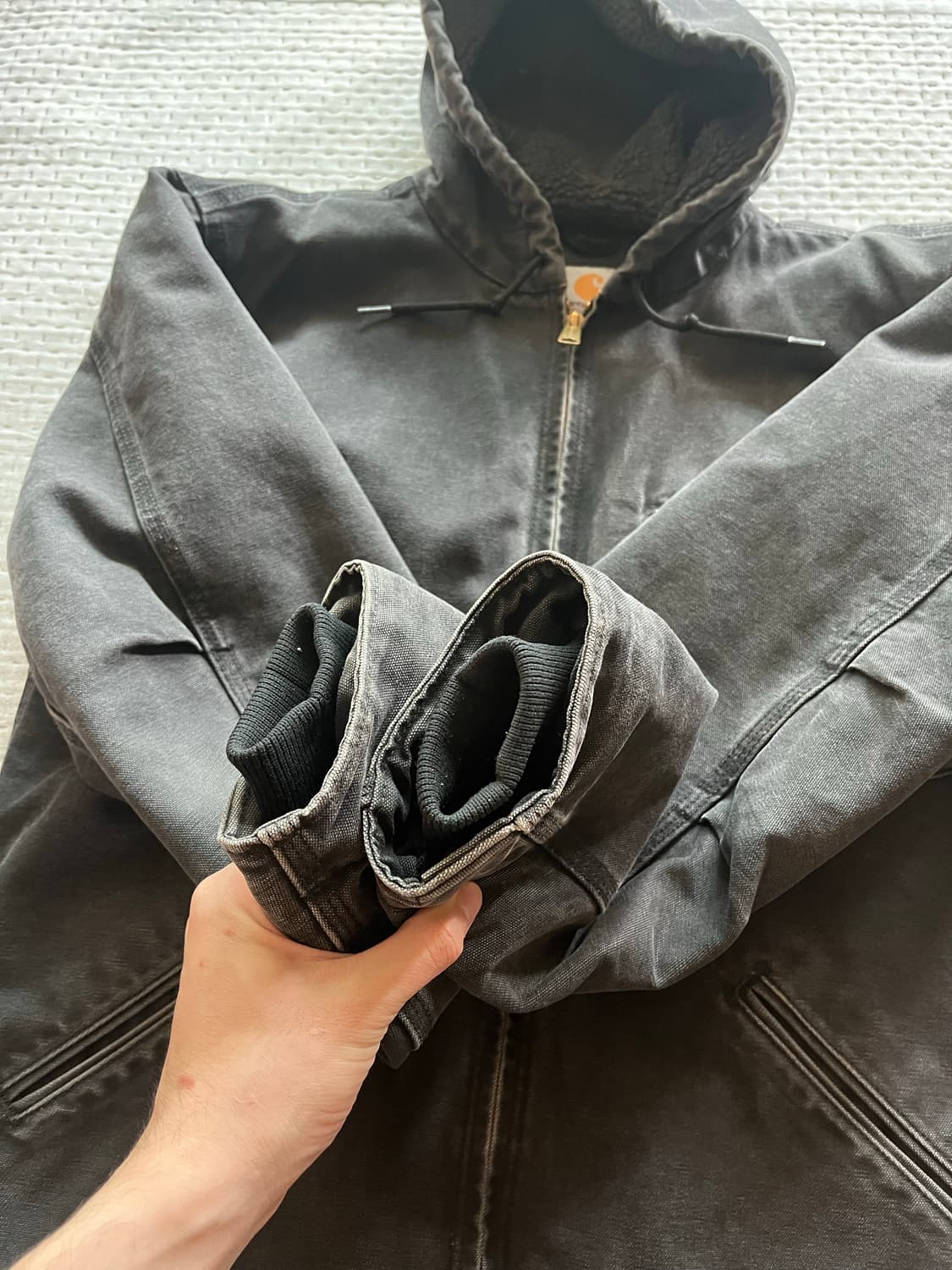 [M] 칼하트 j141 샌드스톤 덕 액티브 자켓 상품이미지3