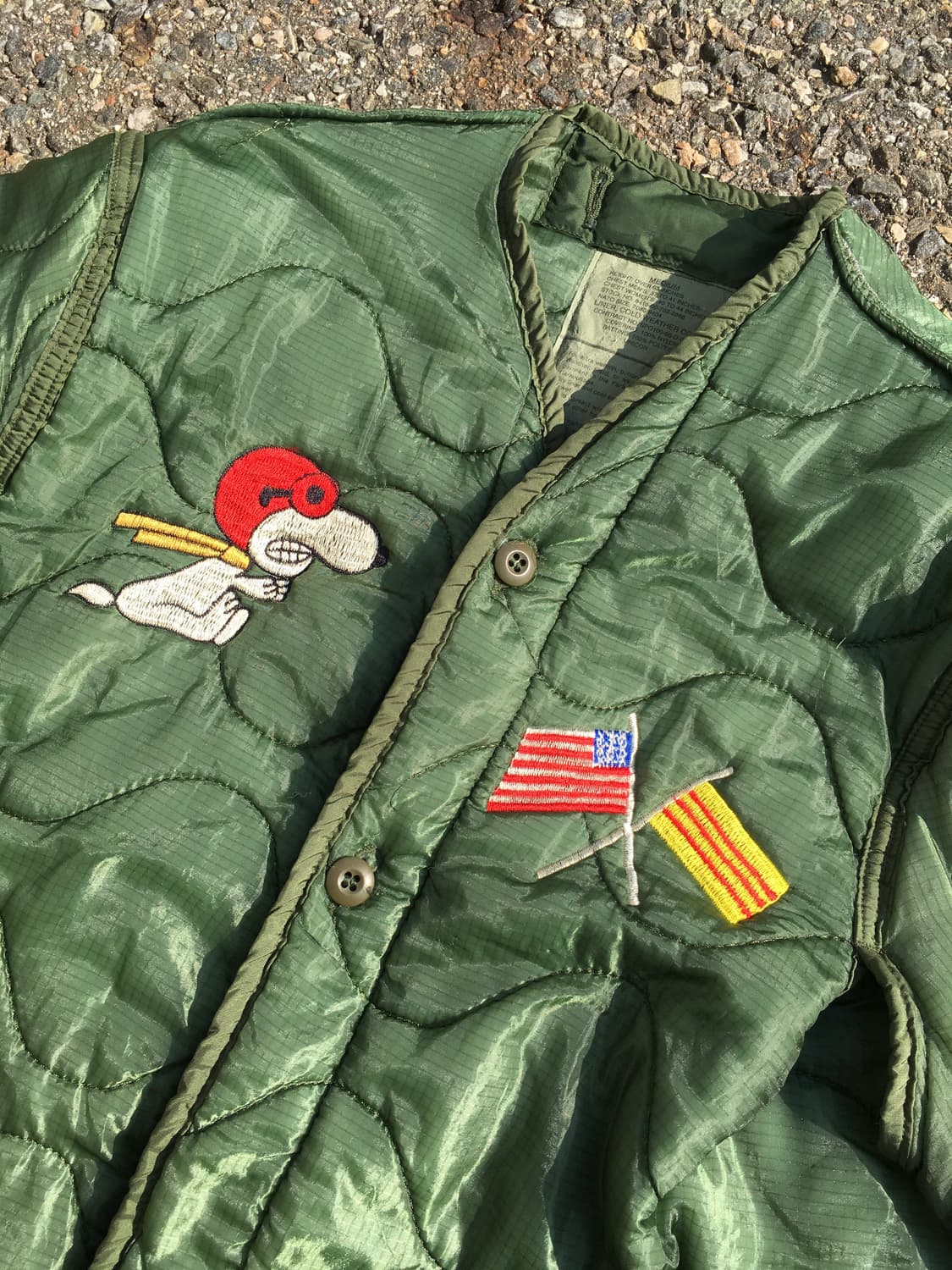 M65 수베니어 라이너 자켓 스누피 m65 souvenir liner 상품이미지3