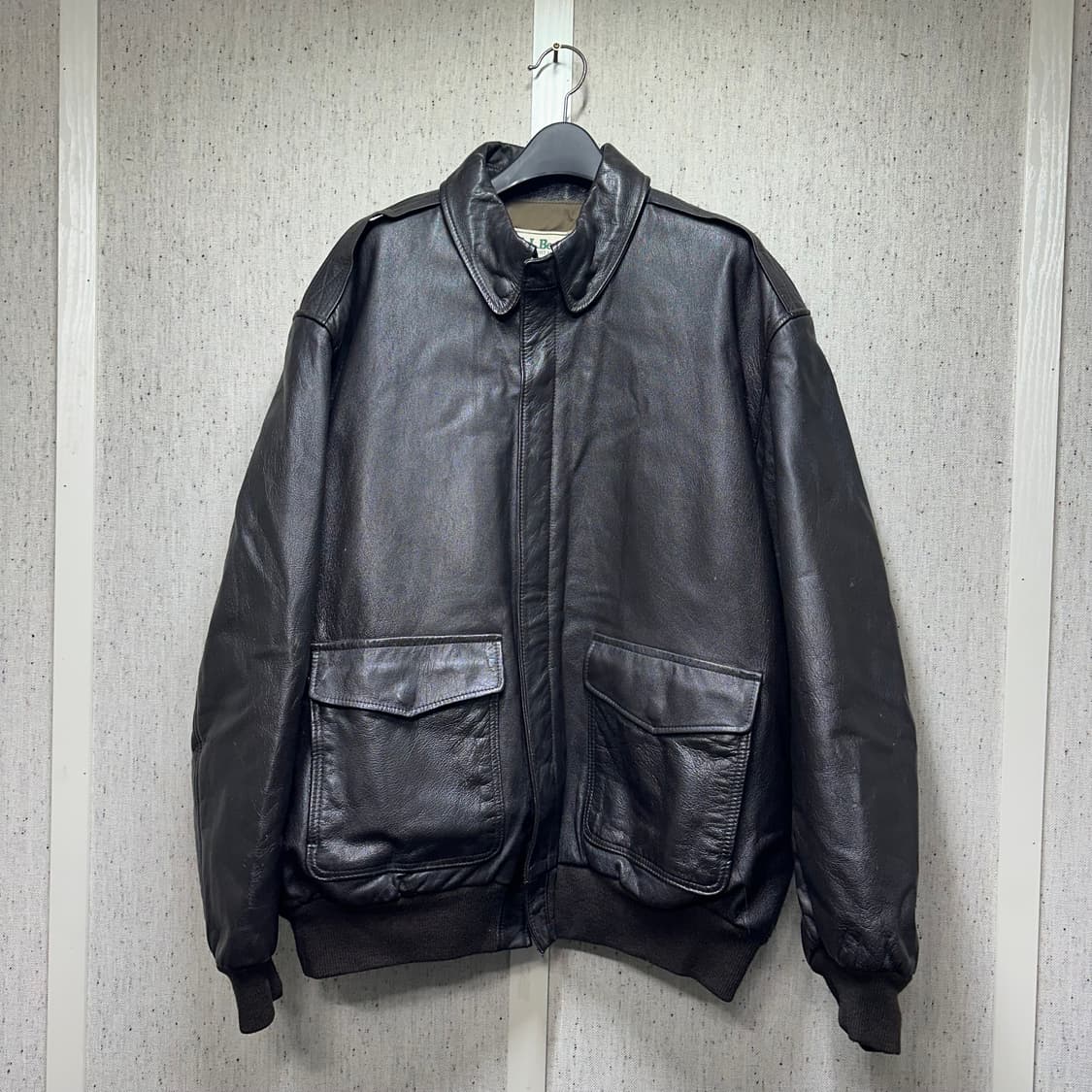 70‘s llbean 고트스킨 a-2 신슐레이트 자켓 상품이미지1
