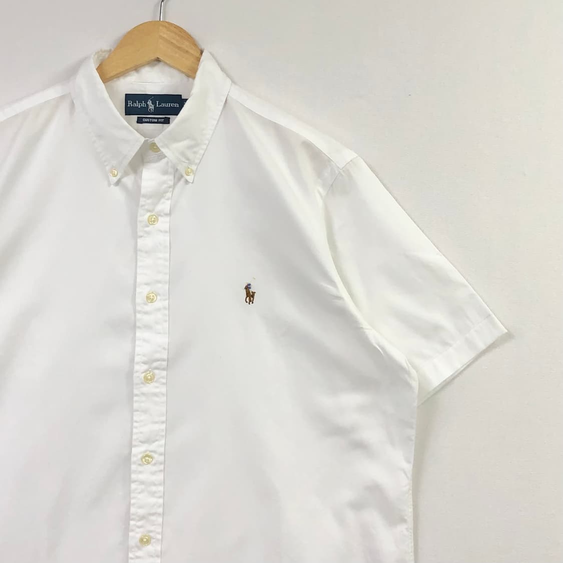 XL 폴로 화이트 셔츠 상품이미지1