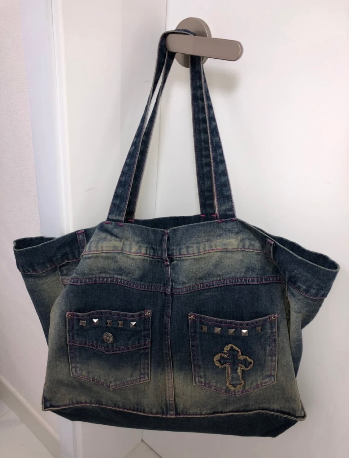 Mafavarchive 데님숄더백 상품이미지1