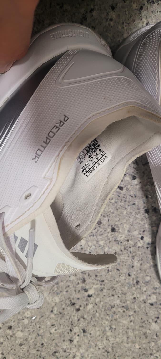 아디다스 프레데터 화이트 풋살화 상품이미지3