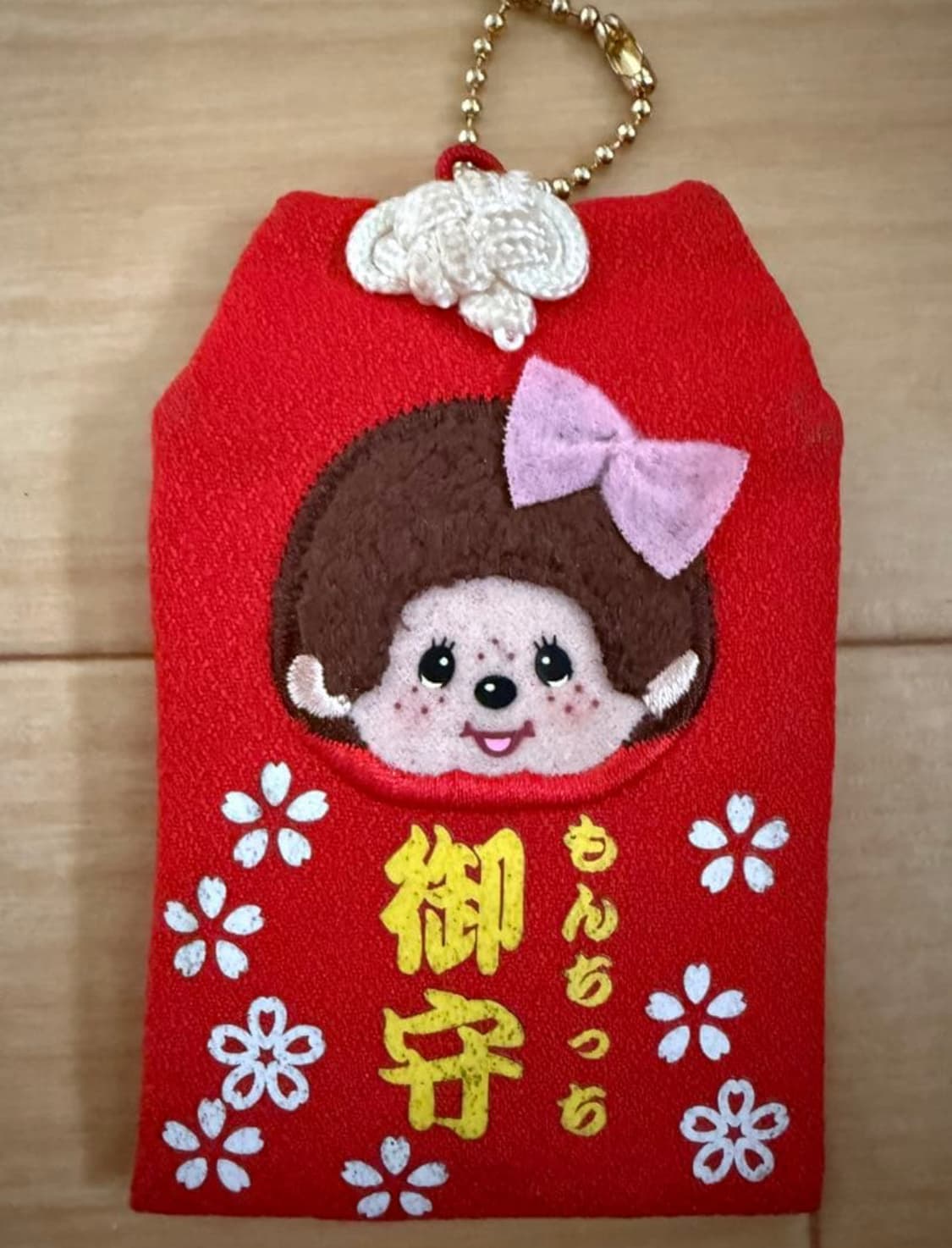 몬치치 빨강 부적 키링 카드홀더 패스케이스 상품이미지1