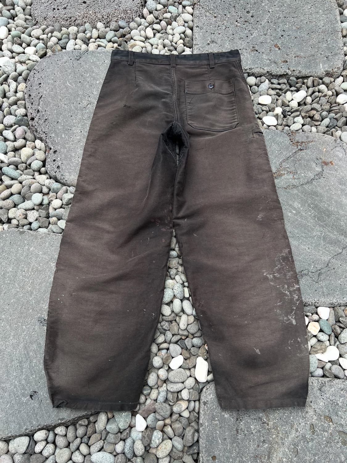 (30인치)OLD EURO BEAUFORT 블랙몰스킨워크팬츠 상품이미지2
