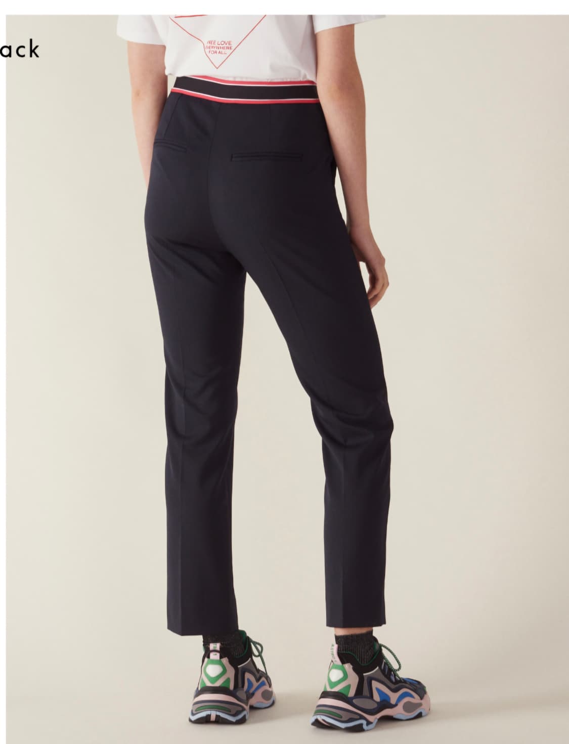 (정품) 산드로 여성팬츠 슬랙스 바지 34 밴딩바지 상품이미지8