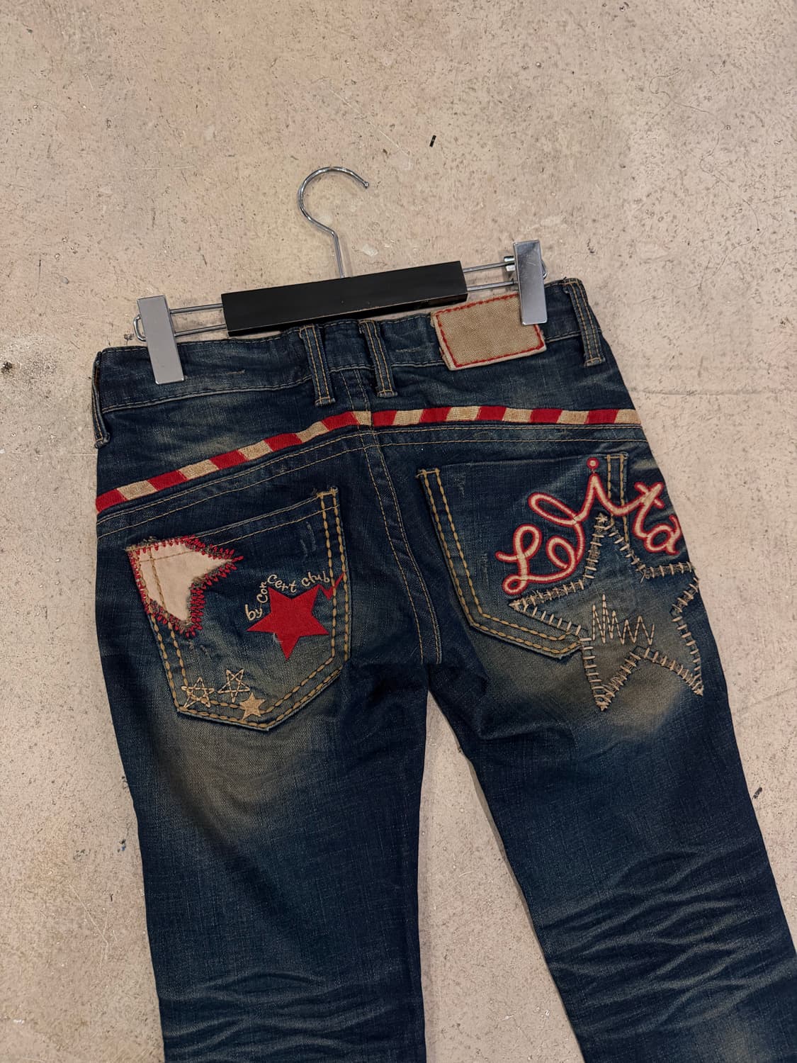 ROLITA JEANS 별 패치 포인트 진 상품이미지7