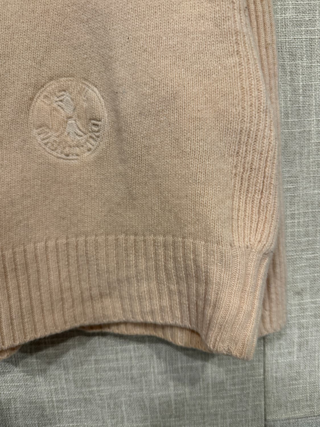 DEWL 듀엘 100% 울 니트 55 베이지 상품이미지4