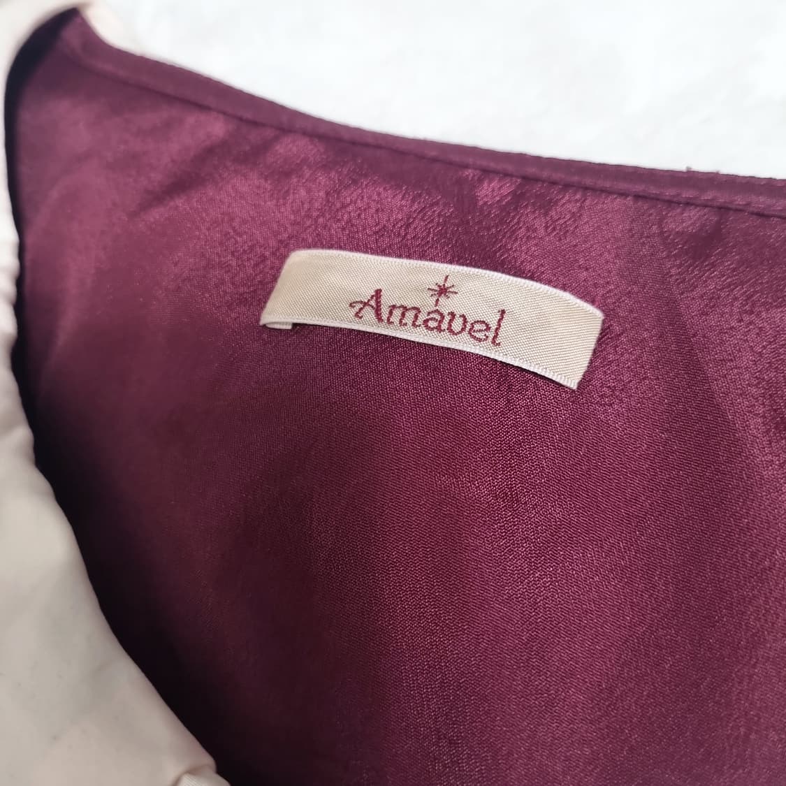 Amavel 버건디 원피스 아마벨 일브 일본 브랜드 로리타 양지뢰 양산형 상품이미지6